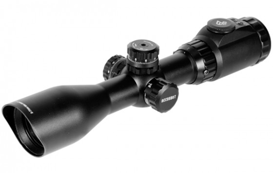 Оптический прицел Leapers UTG 2-7X44 30mm Long Eye Relief Scout Scope, AO, 36-color SCP3-U274LAOIEW